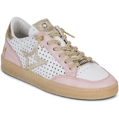 Xαμηλά Sneakers Cetti C-1400-SRA-V26-SIOUX-ROSE-BLANCO Άσπρο 36 Xαμηλά Sneakers Cetti C-1400-SRA-V26-SIOUX-ROSE-BLANCO Άσπρο 36
