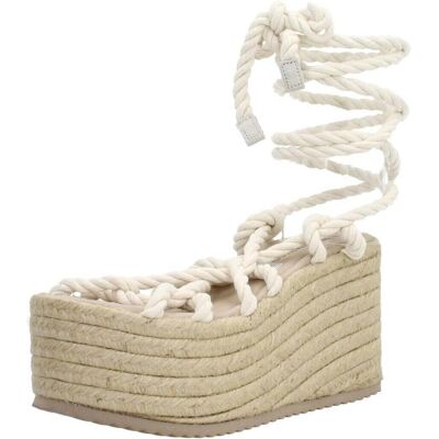 Σανδάλια με πλατφόρμα Yellow Santorini Beige 39 Σανδάλια με πλατφόρμα Yellow Santorini Beige 39