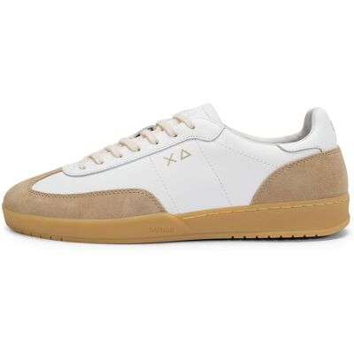 Xαμηλά Sneakers Sun68 California Sun Leather Άσπρο 41 Xαμηλά Sneakers Sun68 California Sun Leather Άσπρο 41
