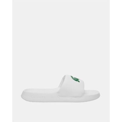 Σανδάλια χωρίς τακούνι Lacoste 49CFA0022 SERVE SLIDE Άσπρο 39 1/2 Σανδάλια χωρίς τακούνι Lacoste 49CFA0022 SERVE SLIDE Άσπρο 39 1/2