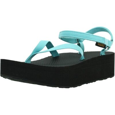 Σαγιονάρες Teva W Flatform Slim Μπλέ 37 Σαγιονάρες Teva W Flatform Slim Μπλέ 37