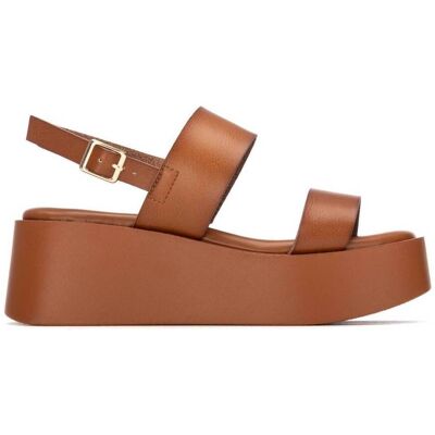 Σανδάλια με πλατφόρμα Refresh 17512001 Brown 41 Σανδάλια με πλατφόρμα Refresh 17512001 Brown 41