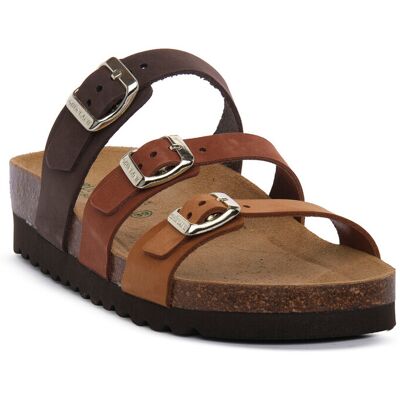 Σανδάλια με πλατφόρμα Grunland MARRONE MULTI M7HOLA Brown 38 Σανδάλια με πλατφόρμα Grunland MARRONE MULTI M7HOLA Brown 38