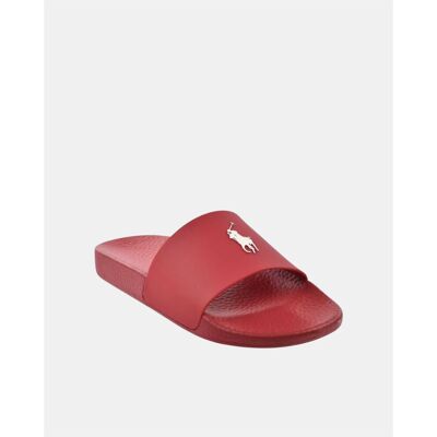 σαγιονάρες Polo Ralph Lauren 809P07314 POLO SLIDE Red 41 σαγιονάρες Polo Ralph Lauren 809P07314 POLO SLIDE Red 41