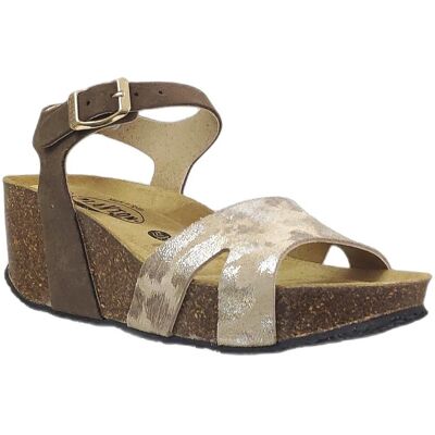 Σανδάλια με πλατφόρμα Plakton So tahiti Beige 37 Σανδάλια με πλατφόρμα Plakton So tahiti Beige 37