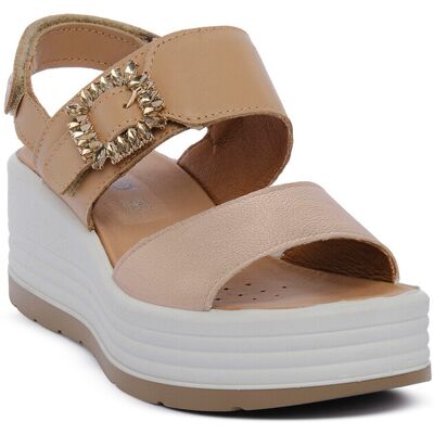 Σανδάλια με πλατφόρμα IgI&CO; CHAMPAGNE CLEA Beige 37 Σανδάλια με πλατφόρμα IgI&CO; CHAMPAGNE CLEA Beige 37