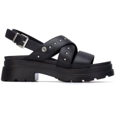 Σανδάλια με πλατφόρμα Refresh 17515601 Black 41 Σανδάλια με πλατφόρμα Refresh 17515601 Black 41