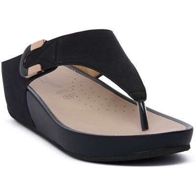 Σανδάλια με πλατφόρμα Grunland NERO C9DIRA Black 40 Σανδάλια με πλατφόρμα Grunland NERO C9DIRA Black 40