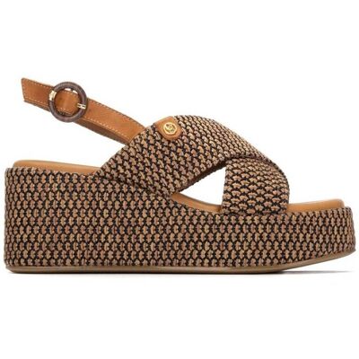 Σανδάλια με πλατφόρμα Carmela 16323402 Brown 39 Σανδάλια με πλατφόρμα Carmela 16323402 Brown 39