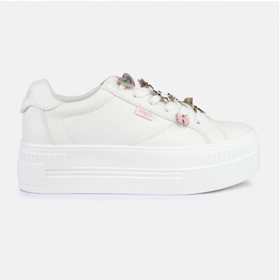 Xαμηλά Sneakers Buffalo Paired charms 2.0 Άσπρο 39 Xαμηλά Sneakers Buffalo Paired charms 2.0 Άσπρο 39