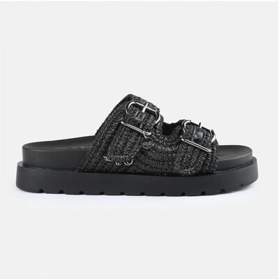 Mules Buffalo Raya ari bo Black 40 Mules Buffalo Raya ari bo Black 40
