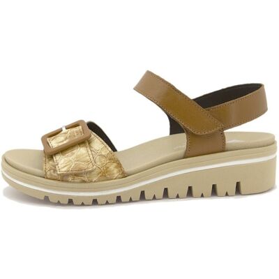 Σανδάλια με πλατφόρμα Piesanto 260774 Brown 37 Σανδάλια με πλατφόρμα Piesanto 260774 Brown 37