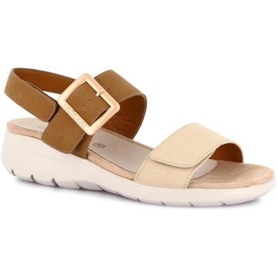 Σανδάλια με πλατφόρμα Grunland DSG-SA1995 Beige 40 Σανδάλια με πλατφόρμα Grunland DSG-SA1995 Beige 40