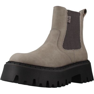 Μποτίνια Buffalo 1270118b Grey 36 Μποτίνια Buffalo 1270118b Grey 36