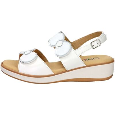 Σανδάλια με πλατφόρμα Cinzia Soft IO21637CP Άσπρο 40 Σανδάλια με πλατφόρμα Cinzia Soft IO21637CP Άσπρο 40