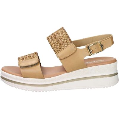 Σανδάλια με πλατφόρμα Valleverde VG2105 Beige 40 Σανδάλια με πλατφόρμα Valleverde VG2105 Beige 40