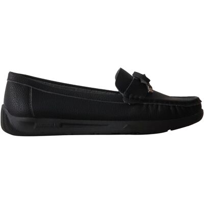 Μοκασσίνια Super Mode 297336 Black 40 Μοκασσίνια Super Mode 297336 Black 40