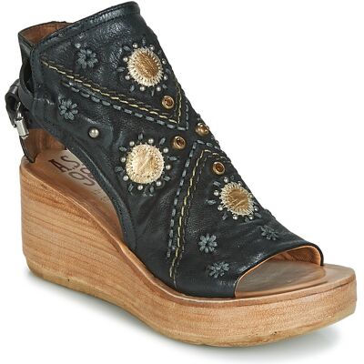 Σανδάλια με πλατφόρμα Airstep / A.S.98 NOA Black 38 Σανδάλια με πλατφόρμα Airstep / A.S.98 NOA Black 38