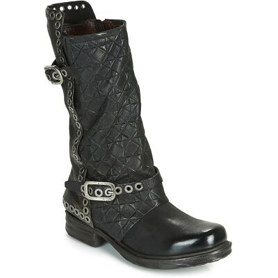 Μπότες χωρίς τακούνι Airstep / A.S.98 SAINT EC BUCKLE Black 40 Μπότες χωρίς τακούνι Airstep / A.S.98 SAINT EC BUCKLE Black 40