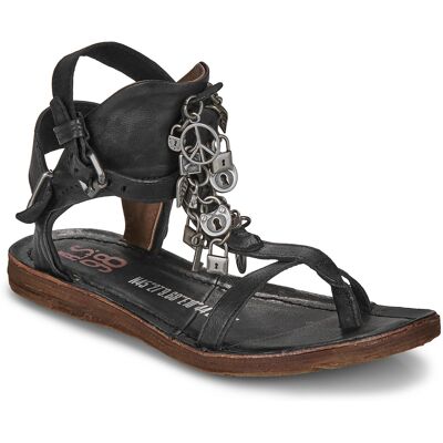 Σανδάλια χωρίς τακούνι Airstep / A.S.98 RAMOS Black 37 Σανδάλια χωρίς τακούνι Airstep / A.S.98 RAMOS Black 37