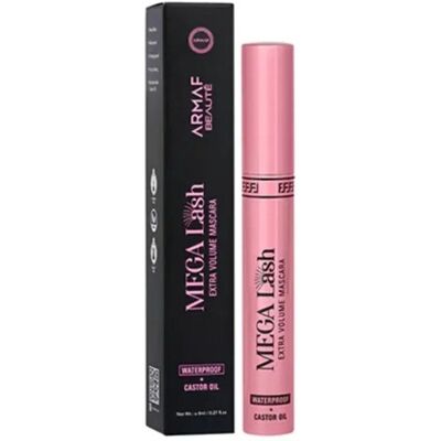 Μάσκαρες για ψεύτικες βλεφαρίδες Armaf Mascara Mega Lash Extra Volume One Size Μάσκαρες για ψεύτικες βλεφαρίδες Armaf Mascara Mega Lash Extra Volume One Size