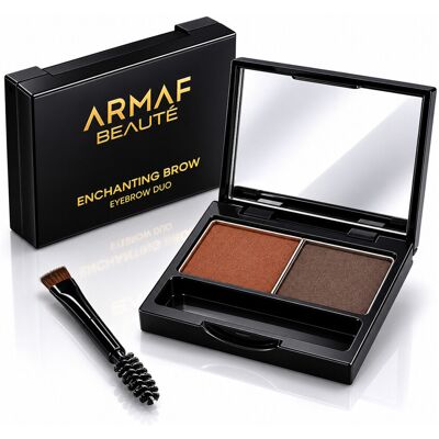 Μακιγιάζ φρυδιών Armaf Enchanting Brow Eyebrow Powder Duo - 01 Expresso Brown One Size Μακιγιάζ φρυδιών Armaf Enchanting Brow Eyebrow Powder Duo - 01 Expresso Brown One Size