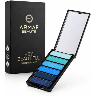 Παλέτες για μακιγιάζ ματιών Armaf Hey Beautiful Eyeshadow Palette - 03 Deep Dive Μπλέ One Size Παλέτες για μακιγιάζ ματιών Armaf Hey Beautiful Eyeshadow Palette - 03 Deep Dive Μπλέ One Size