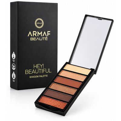 Σκιές ματιών & βάσεις Armaf Hey Beautiful Eyeshadow Palette - 04 Nudist Brown One Size Σκιές ματιών & βάσεις Armaf Hey Beautiful Eyeshadow Palette - 04 Nudist Brown One Size