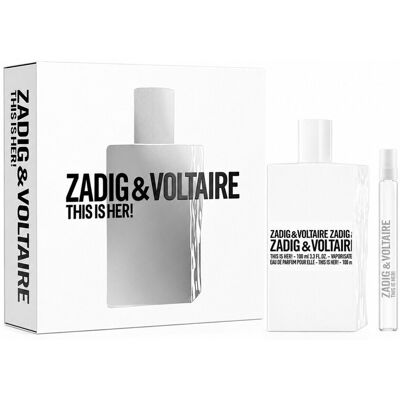Άρωμα Zadig & Voltaire This is Her! Eau de Parfum Gift Set 100 ml + 10 ml 100 ml Άρωμα Zadig & Voltaire This is Her! Eau de Parfum Gift Set 100 ml + 10 ml 100 ml