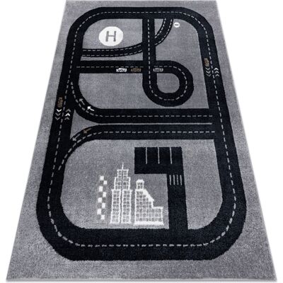 Χαλί Παιδικό RUGSX Fun Track Γκρι - Ασφαλές, Μαλακό, 8mm 200x290cm Χαλί Παιδικό RUGSX Fun Track Γκρι - Ασφαλές, Μαλακό, 8mm 200x290cm
