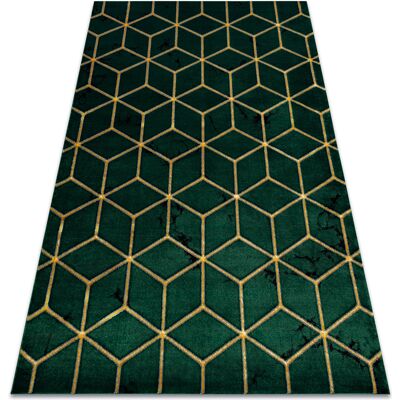 Χαλί EMERALD 1014 Glamour, κομψό πράσινο / χρυσό 120x170 cm - Χαλί Χαλί EMERALD 1014 Glamour, κομψό πράσινο / χρυσό 120x170 cm - Χαλί