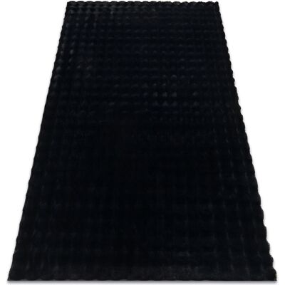 Χαλιά Rugsx Μοκέτα BUBBLE μαύρος 25 IMITATION OF R 80x150 cm Black 80x150 cm Χαλιά Rugsx Μοκέτα BUBBLE μαύρος 25 IMITATION OF R 80x150 cm Black 80x150 cm