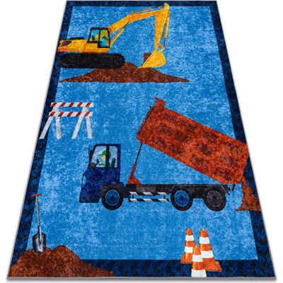 Χαλιά Rugsx JUNIOR 51827.803 χαλιού Φορτηγό, εκ 80x150 cm Μπλέ 80x150 cm Χαλιά Rugsx JUNIOR 51827.803 χαλιού Φορτηγό, εκ 80x150 cm Μπλέ 80x150 cm