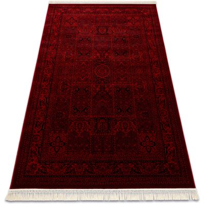 RugsX ORIENT 5365 Χαλί μπορντό / μαύρο - Ανατολίτικο, Φούντες - Χαλί RugsX ORIENT 5365 Χαλί μπορντό / μαύρο - Ανατολίτικο, Φούντες - Χαλί