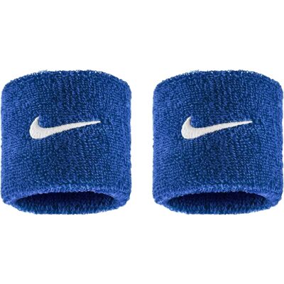 Sport αξεσουάρ Nike Swoosh Classic Wristbands 2PK Μπλέ One Size Sport αξεσουάρ Nike Swoosh Classic Wristbands 2PK Μπλέ One Size