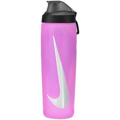 Sport αξεσουάρ Nike Bouteille refuel locking lid 710ml en Pink/Black/Silver Ροζ One Size Sport αξεσουάρ Nike Bouteille refuel locking lid 710ml en Pink/Black/Silver Ροζ One Size