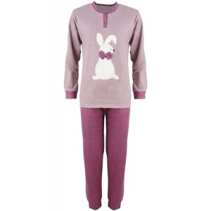 gsecret Γυναικεία πιτζάμα πατιλέτα "Rabbit " παντελόνι μονόχρωμο ΣΑΠΙΟ ΜΗΛΟ - ΣΑΠΙΟ ΜΗΛΟ - Μέγεθος: S