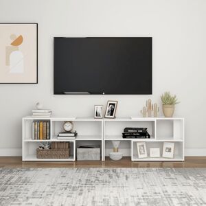 TV Cabinet White 149x30x52 cm Engineered Wood