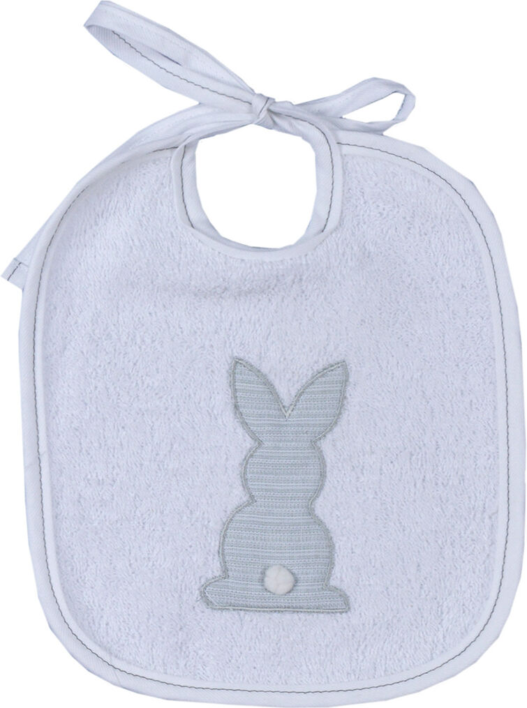 Baby Oliver Σαλιάρα Baby Oliver Grey Bunny 356