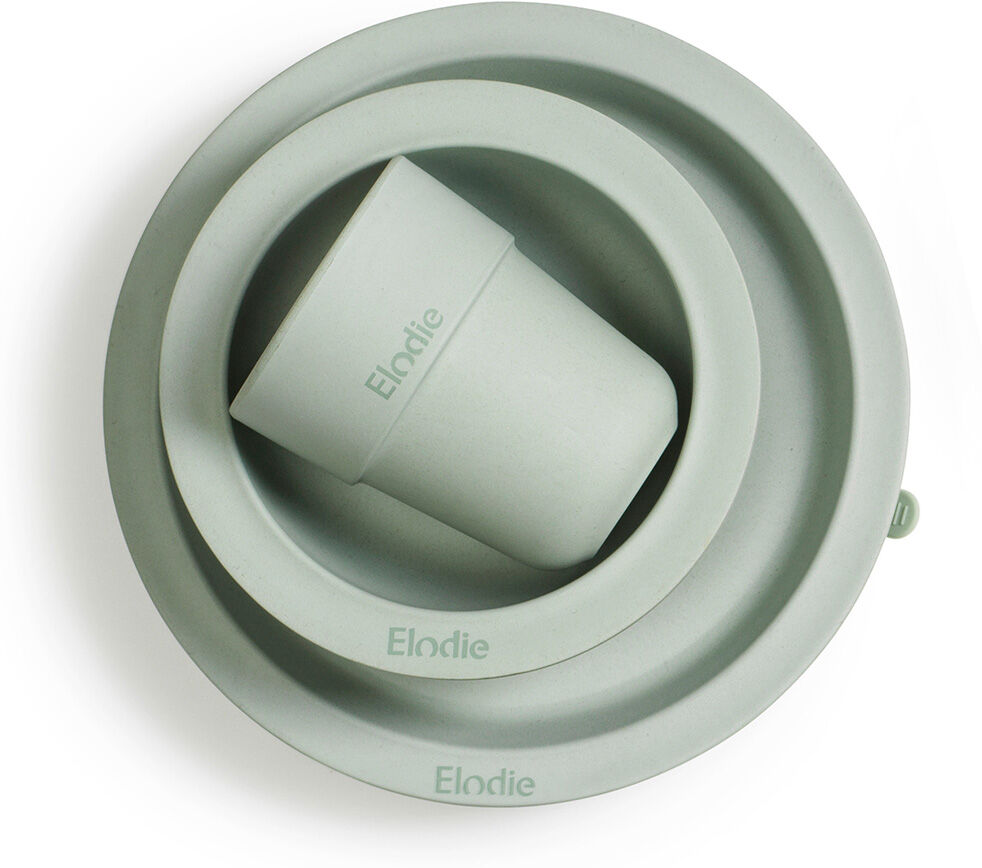 Elodie Details Παιδικό Σετ Φαγητού 3τμχ Elodie Mineral Green BR74952