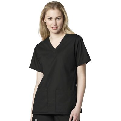 Μπλούζα Γυναικεία Yγειονομικών WonderWork V-Neck Wonderwink Black - Μαύρο - Μέγεθος: XS,S,M,L,XL,2XL Μπλούζα Γυναικεία Yγειονομικών WonderWork V-Neck Wonderwink Black - Μαύρο - Μέγεθος: XS,S,M,L,XL,2XL