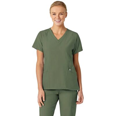 Μπλούζα Γυναικεία Yγειονομικών W123 V-Neck Wonderwink Olive - Πράσινο - Μέγεθος: XS,S,M,L,XL,1XL,2XL Μπλούζα Γυναικεία Yγειονομικών W123 V-Neck Wonderwink Olive - Πράσινο - Μέγεθος: XS,S,M,L,XL,1XL,2XL