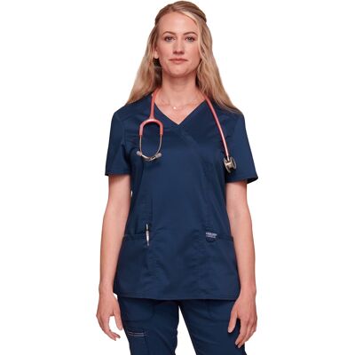Γυναικεία Μπλούζα Cherokee Revolution Mock Wrap 3 Τσέπες Navy Blue - Navy Blue - Μέγεθος: 2XL,2XS,L,M,S,XL,XS Γυναικεία Μπλούζα Cherokee Revolution Mock Wrap 3 Τσέπες Navy Blue - Navy Blue - Μέγεθος: 2XL,2XS,L,M,S,XL,XS