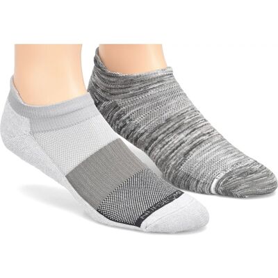 Κάλτσες Κοντές Γυναικείες Nursemates Grey Space Dye (2 pack) - Με Σχέδια - Μέγεθος: Onesize Κάλτσες Κοντές Γυναικείες Nursemates Grey Space Dye (2 pack) - Με Σχέδια - Μέγεθος: Onesize