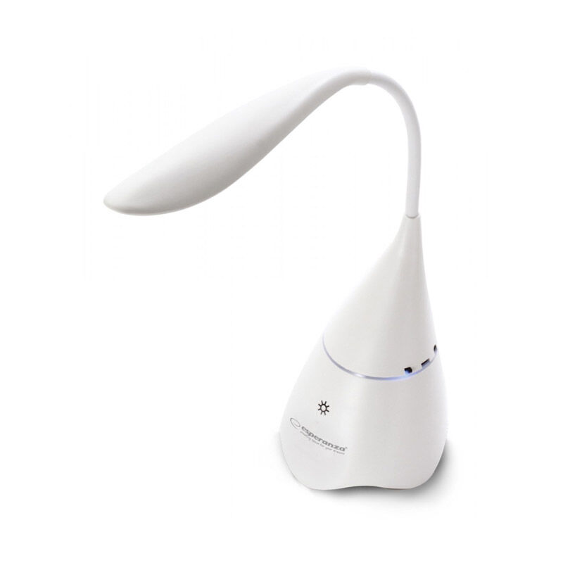 Esperanza Ασύρματο Ηχείο Bluetooth με Led Φως Χρώματος Λευκό Esperanza Charm EP151W
