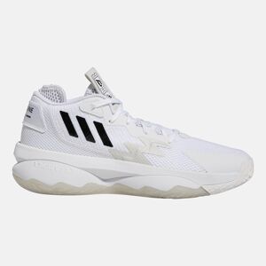 adidas performance ανδρικά παπούτσια μπάσκετ dame 8  - white-blak