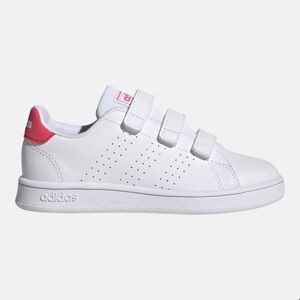 adidas sportswear παιδικά sneakers advantage ps  - white-pink