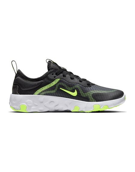 nike renew lucent gs  - black-lime