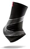 mcdavid ankle sleeve/4 way elastic with gel butt  - black