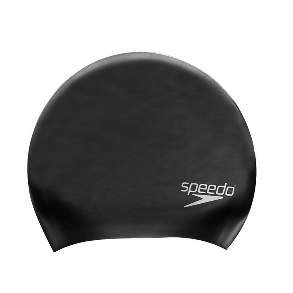 speedo σκουφάκι κολύμβησης long hair cap  - black